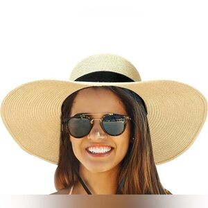 Beach or sun hat with UV protection